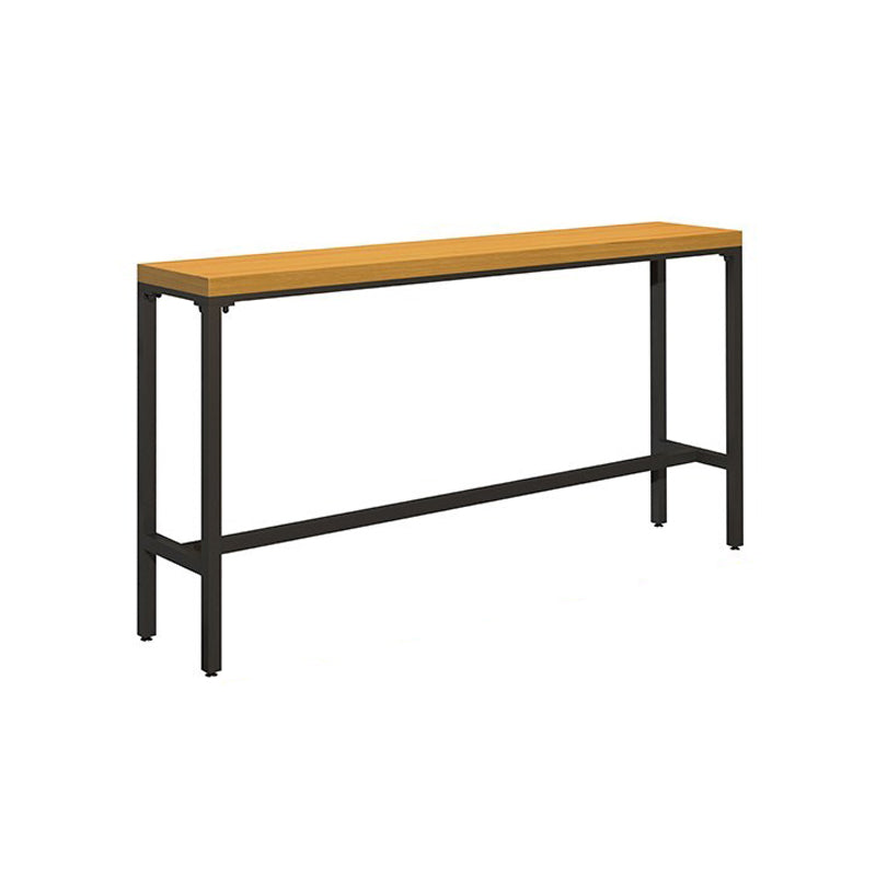 Industrial 1/6/11 Pieces Bar Table Set Rectangle Pine Wood Counter Table for Dining Room