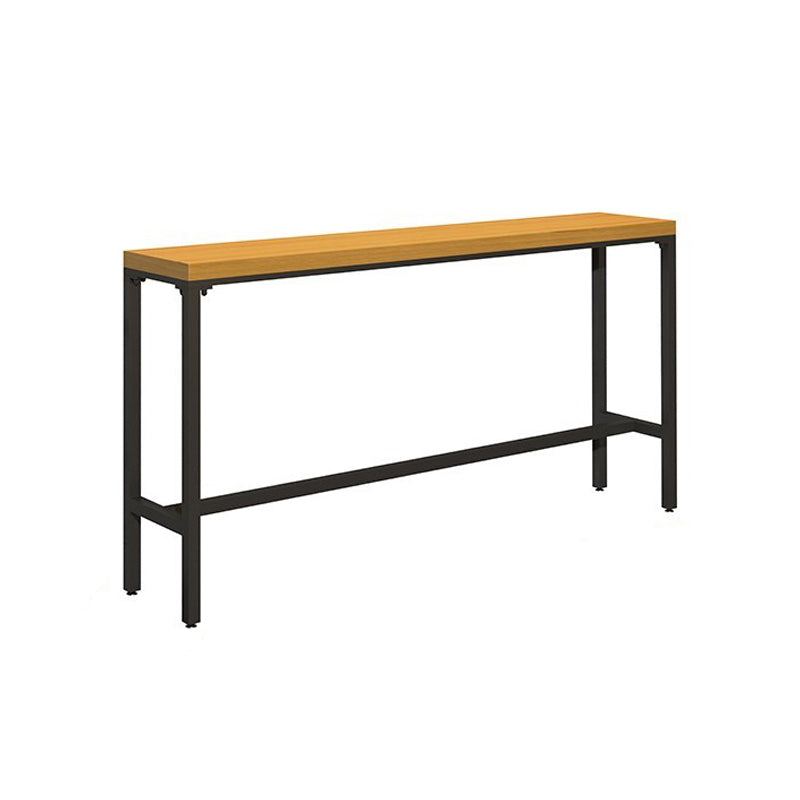 Industrial 1/6/11 Pieces Bar Table Set Rectangle Pine Wood Counter Table for Dining Room