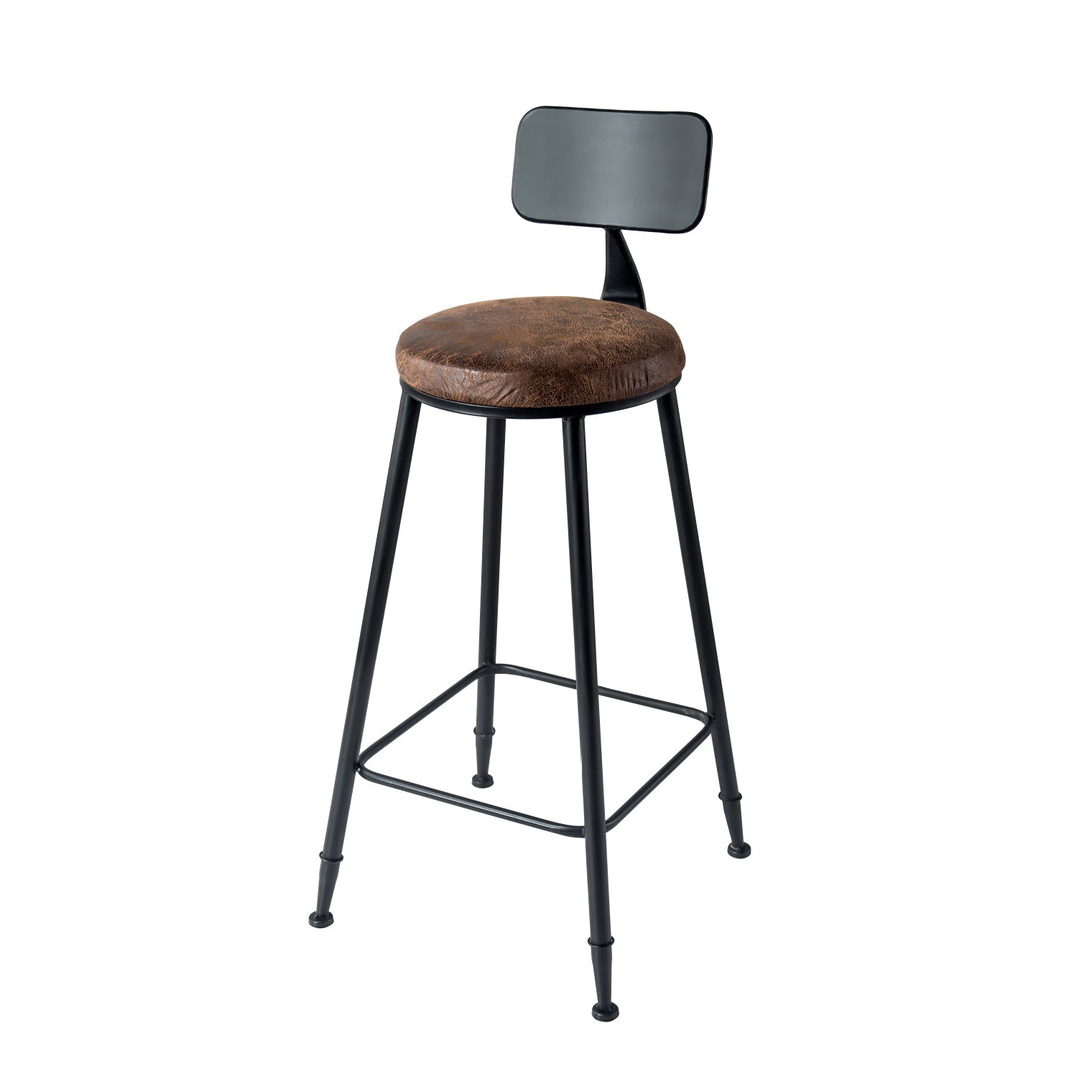 Industrial Rectangle Pine Wood Bar Table Set 1/4 Pieces Counter Table with High Stools