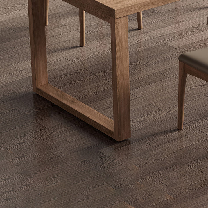 Modern 1/2/4/5/7 Pieces Dining Set Pine Solid Wood Double Pedestal Indoor Dinette Set