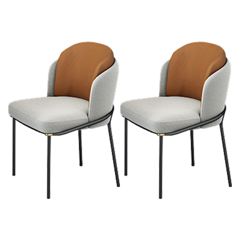 Contemporary Sintered Stone Dining Table Set Round 1/2/4/5 Pieces Dining Set