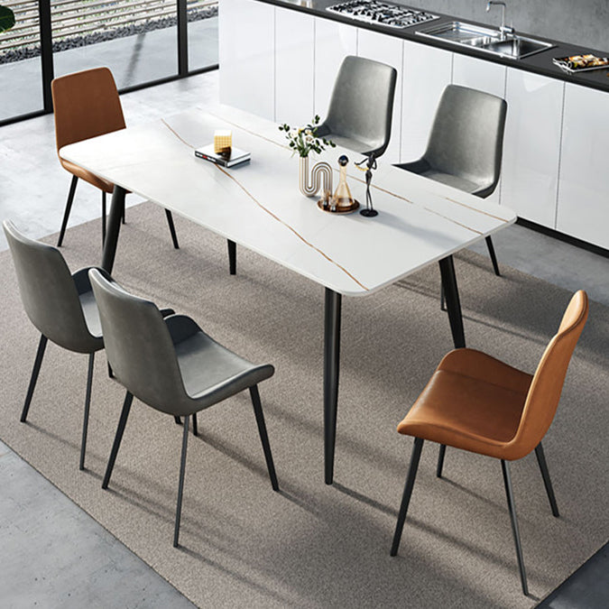 Sintered Stone Home Kitchen Table Industrial Dining Room Table
