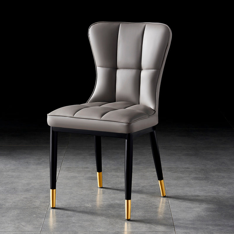Parsons Dining Room Chair Glam Armless Dining Chairs for Home