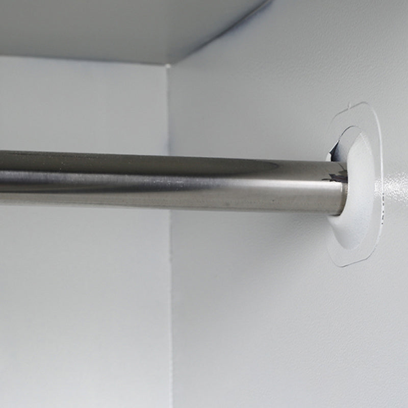 Metal Contemporary Cabinet for Home White Steel Storage Cabinet