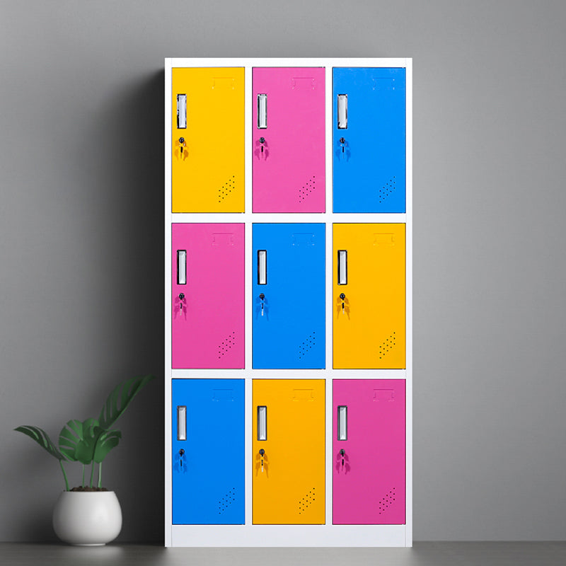 Metal Contemporary Cabinet for Home Matte Finish Storage Cabinet