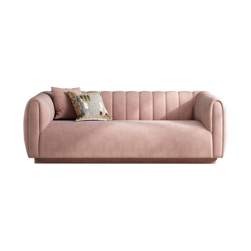 Sewn Pillow Back Sofa for Living Room 33.46" Wide 31.5" High