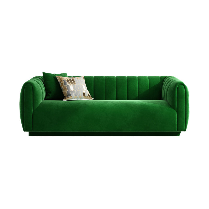 Sewn Pillow Back Sofa for Living Room 33.46" Wide 31.5" High