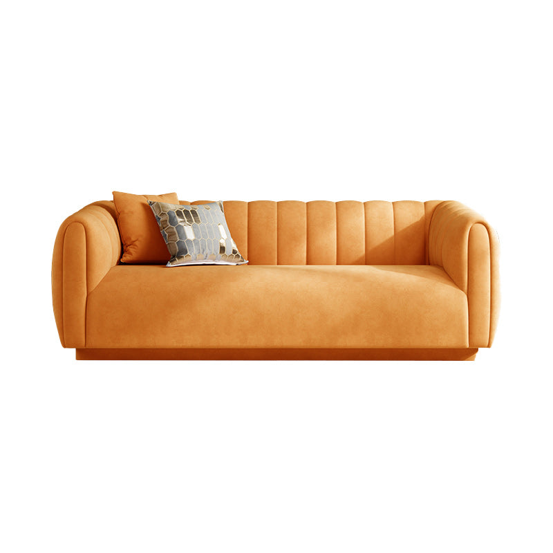 Sewn Pillow Back Sofa for Living Room 33.46" Wide 31.5" High