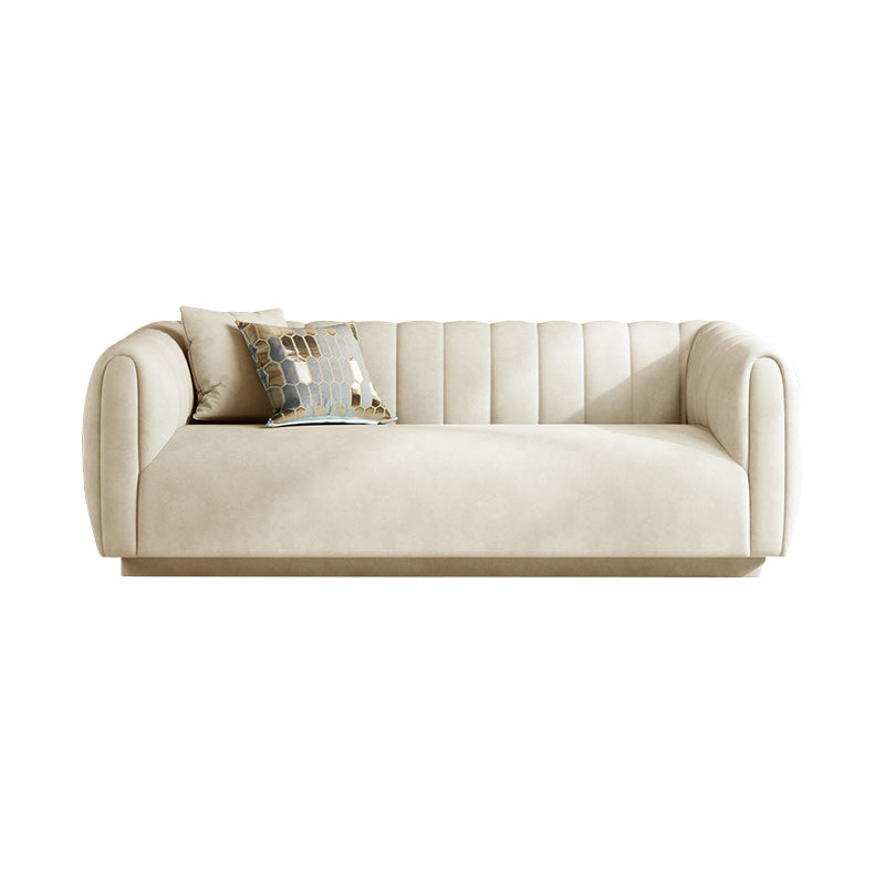 Sewn Pillow Back Sofa for Living Room 33.46" Wide 31.5" High