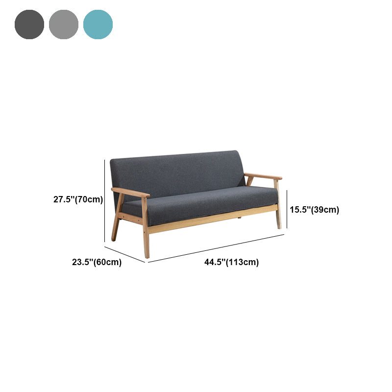 Square ArmSofa 23.62" D x 27.55" H Standard Sofa for Living Room