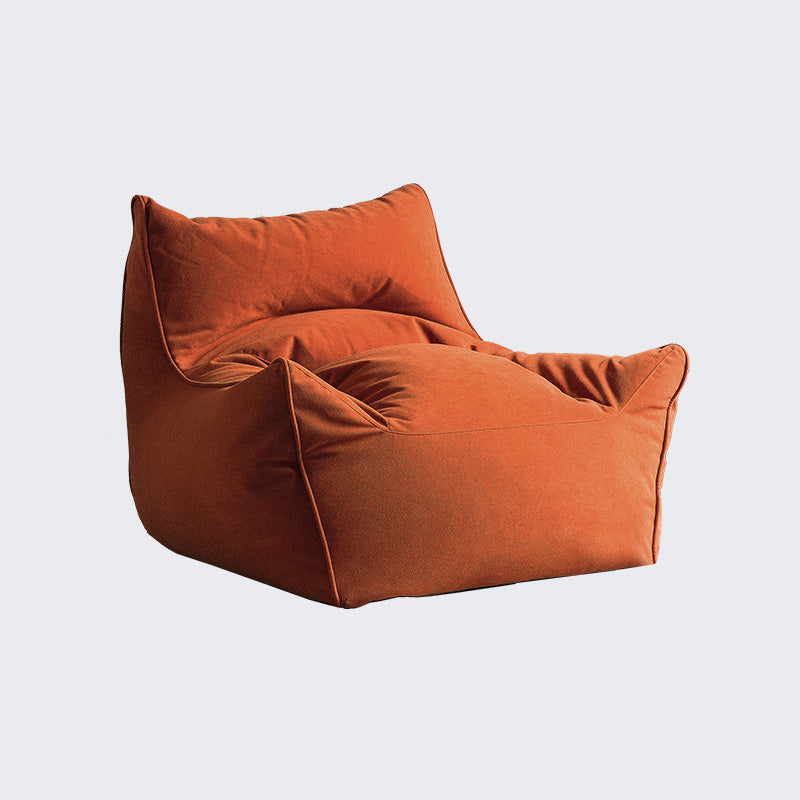 Arms Included Velvet Armchair with Sewn Pillow Back, 35.43" W √ó 39.37" L √ó 25.59" H