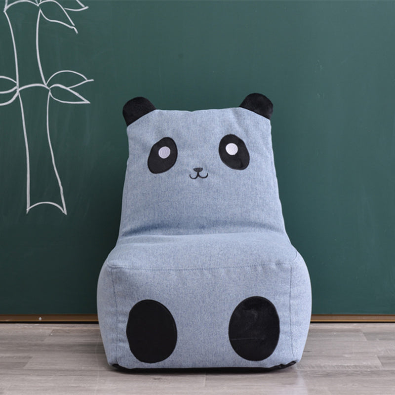 Linen Blend Armless Chair, 22.05" W √ó 17.72" L √ó 23.62" H/ 27.56" W √ó 23.62" L √ó19.69" H