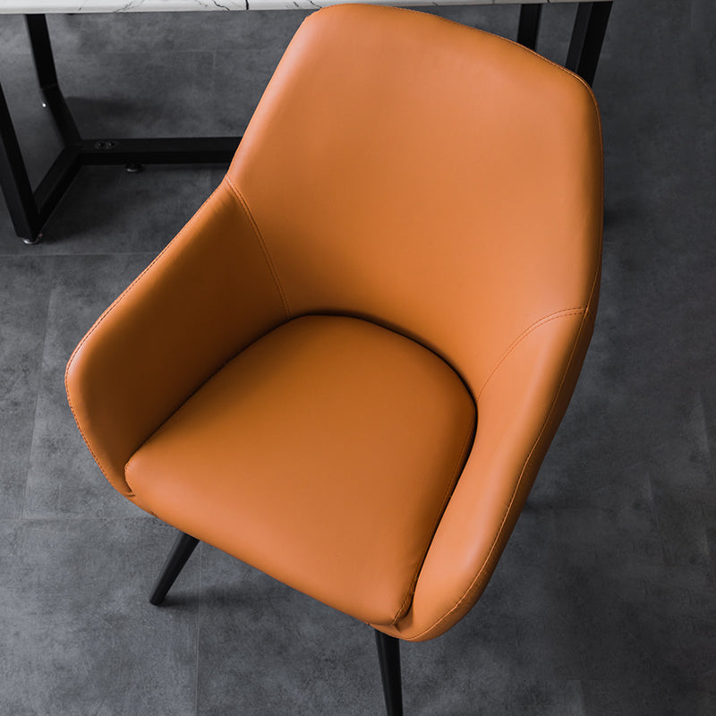 PU Leather Chair 26.74" L x 25.2"W x 33.4"H Chair for Living Room