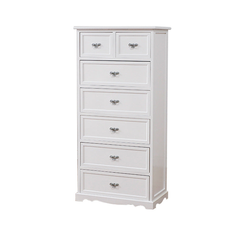 Standard Rectangle Accent Chest with Drawers 13.77" Wide Wood Chest