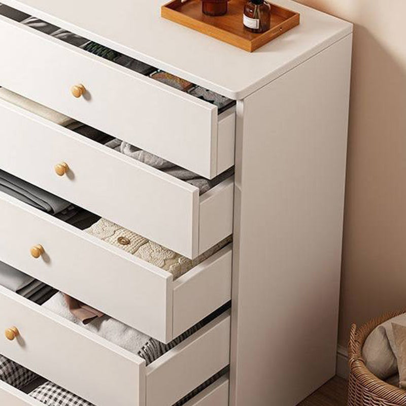 Wood Accent Chest with Drawers 12.59" Wide Modern Standard Accent Chest