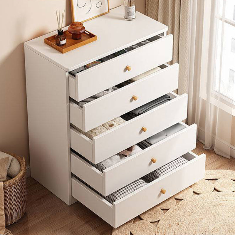 Wood Accent Chest with Drawers 12.59" Wide Modern Standard Accent Chest