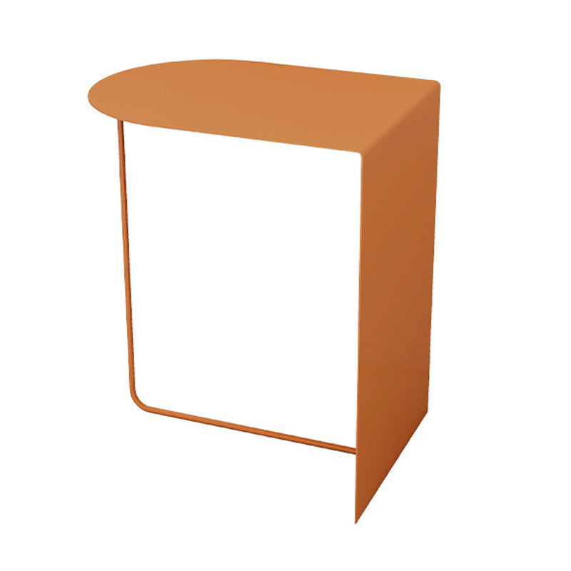 15.75" W x 11.81" D x 19.69" H Metal Side Table Simple Geometric End Table