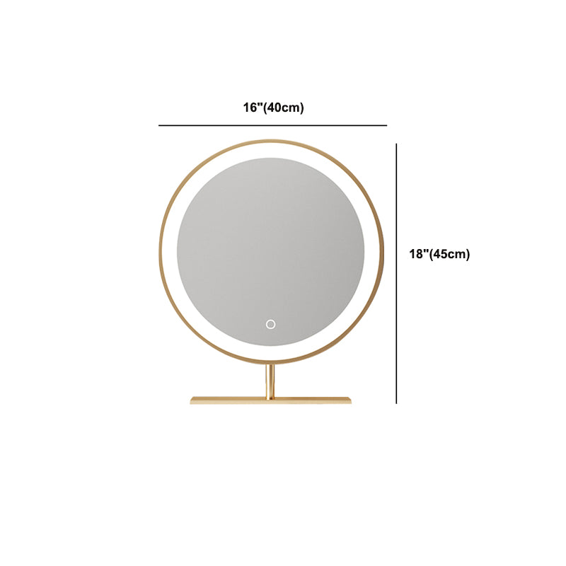 Glam Marble Makeup Vanity Set With Drawer for Bedroom in White