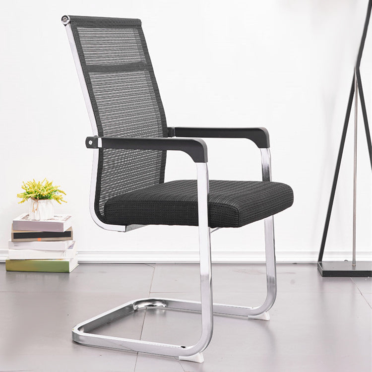Ergonomic Mesh Desk Chair Fixed Arm Office Chair for Home Office