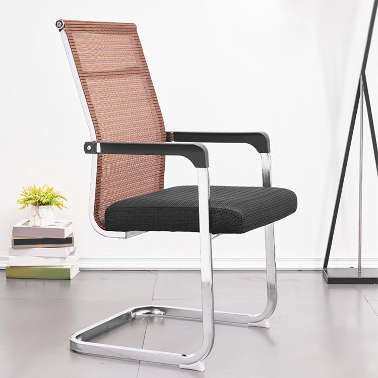 Ergonomic Mesh Desk Chair Fixed Arm Office Chair for Home Office