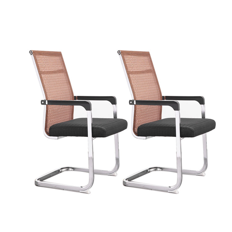 Ergonomic Mesh Desk Chair Fixed Arm Office Chair for Home Office