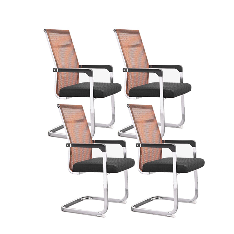 Ergonomic Mesh Desk Chair Fixed Arm Office Chair for Home Office