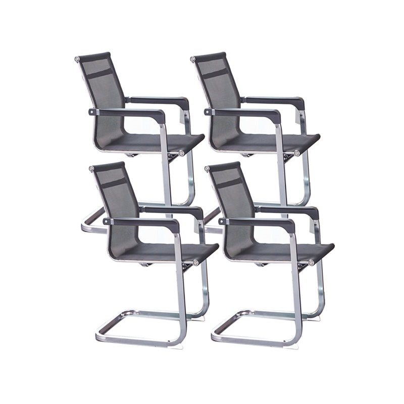 Ergonomic Mesh Desk Chair Fixed Arm Office Chair for Home Office