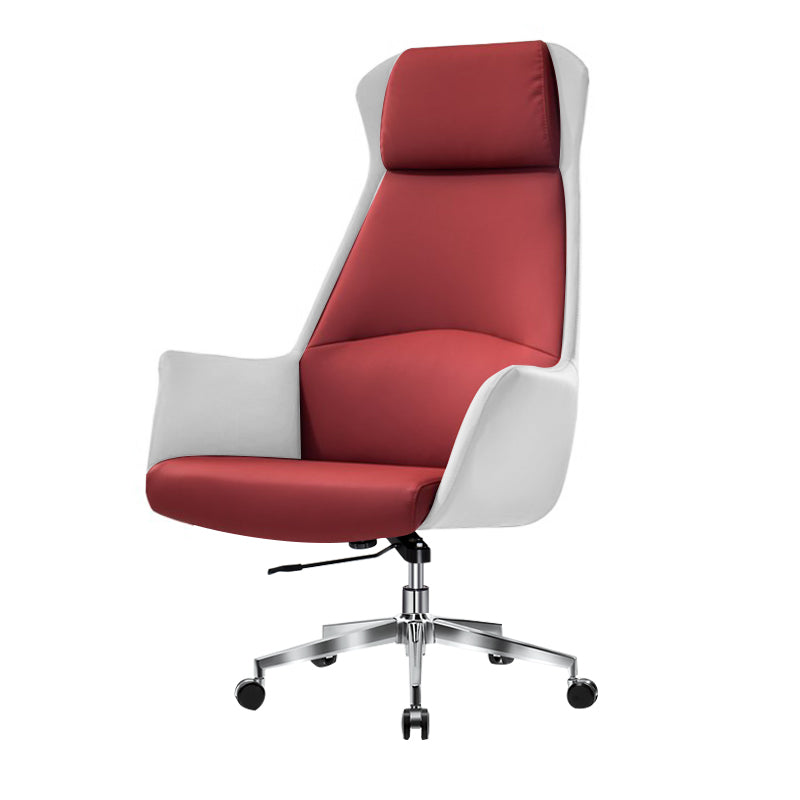 Modern Leather Executive Chair Ergonomic High Back Office Chair