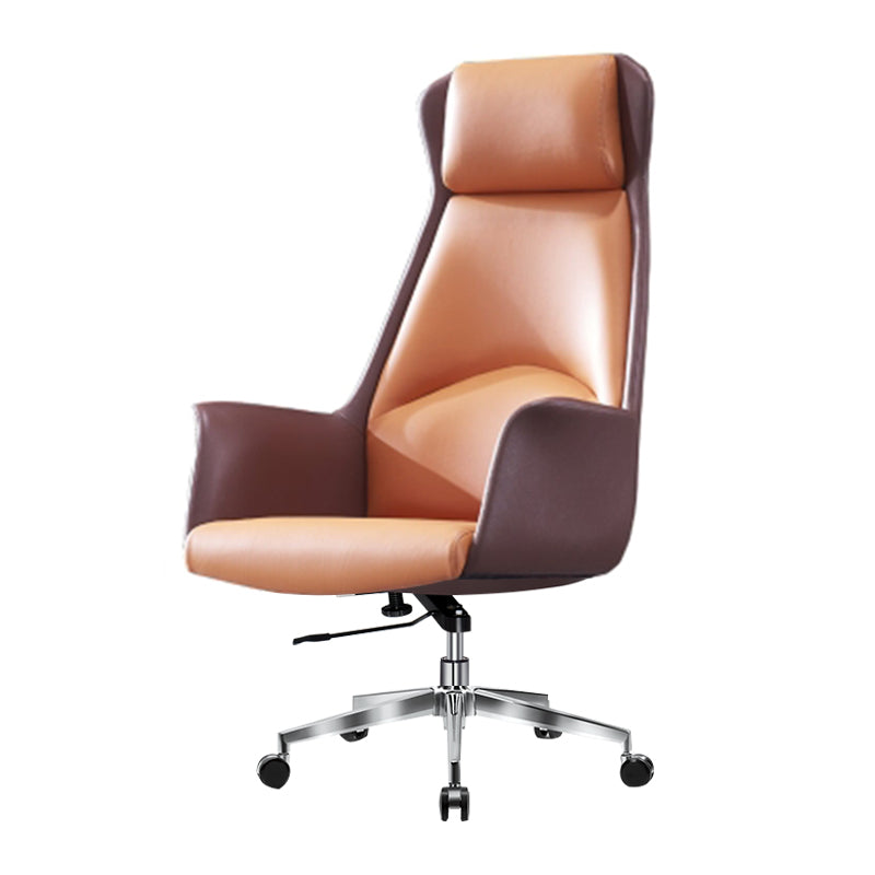 Modern Leather Executive Chair Ergonomic High Back Office Chair