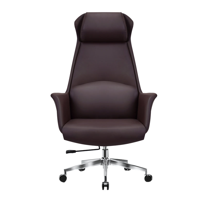 Modern Leather Executive Chair Ergonomic High Back Office Chair