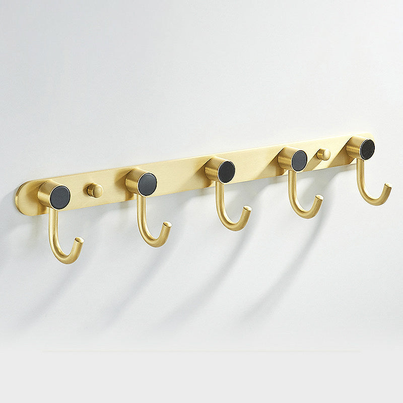 Iron Hall Tree Metal Entryway Kit with Hooks Free Standing Coat Hanger