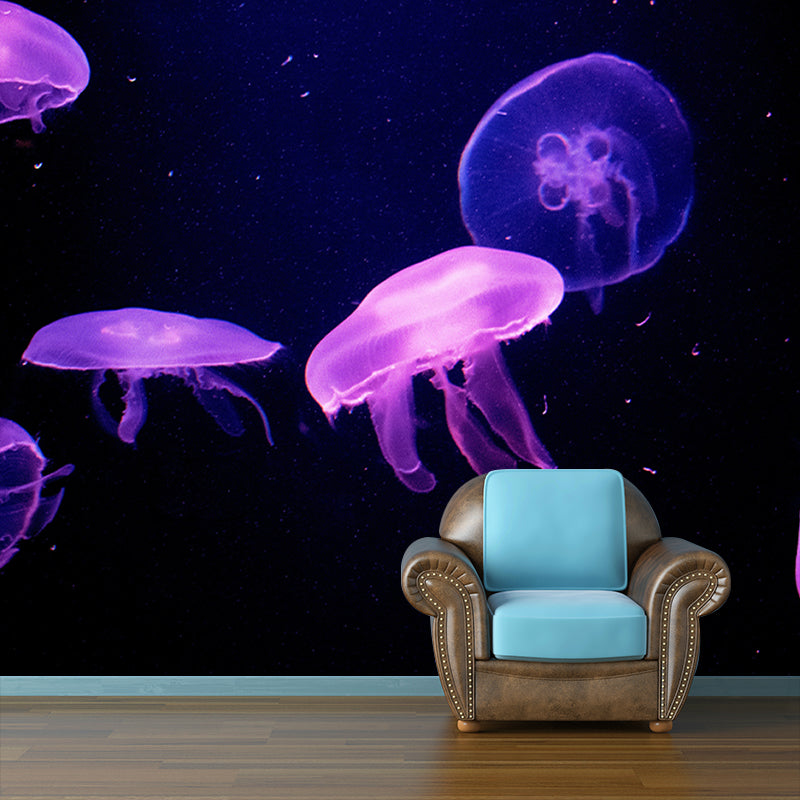 Photography Wall Mural Jellyfish Print Drawing Room Wall Mural