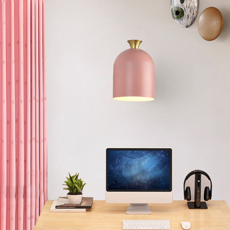 Modernism Macaron Wall Light Metal Shaded Lighting for Bedroom