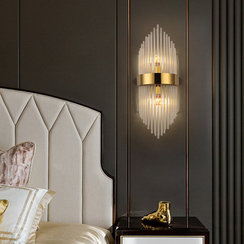 Wall Mounted Lighting Minimalist Style Crystal Wall Sconce Lighting