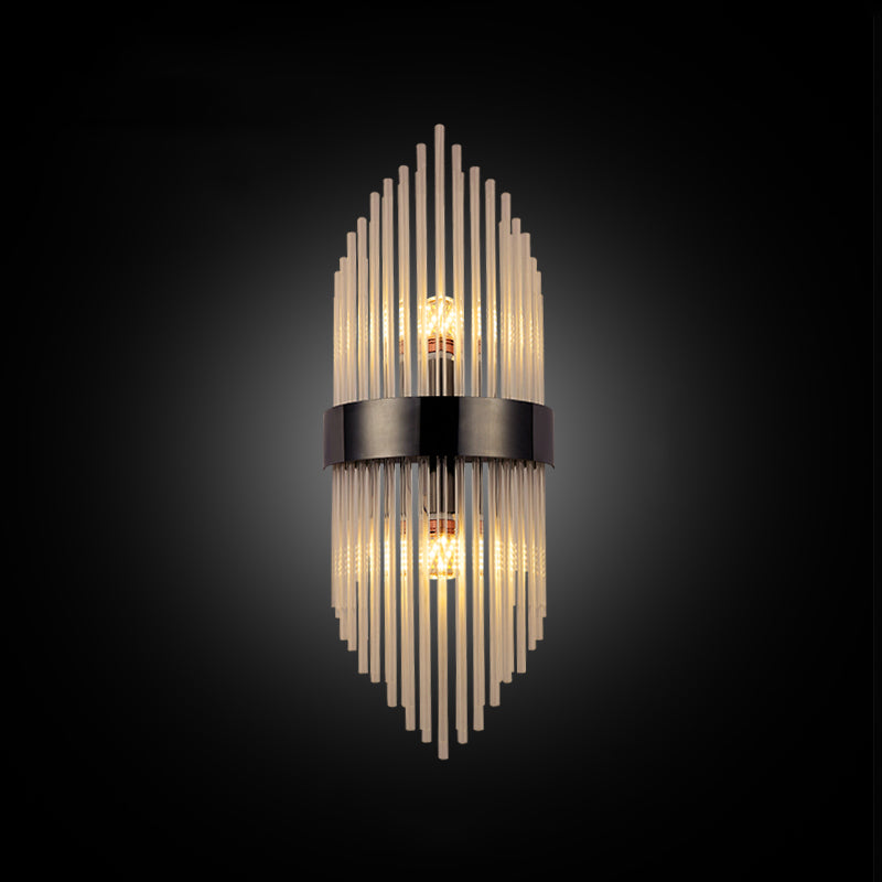 Wall Mounted Lighting Minimalist Style Crystal Wall Sconce Lighting