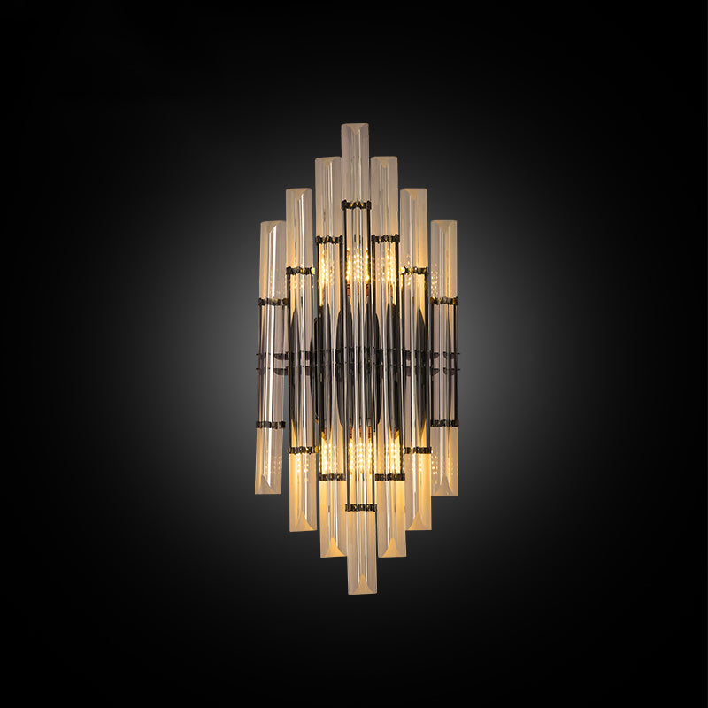 Wall Mounted Lighting Minimalist Style Crystal Wall Sconce Lighting