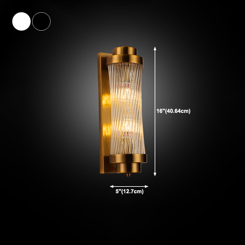 Wall Mounted Lighting Minimalist Style Crystal Wall Sconce Lighting