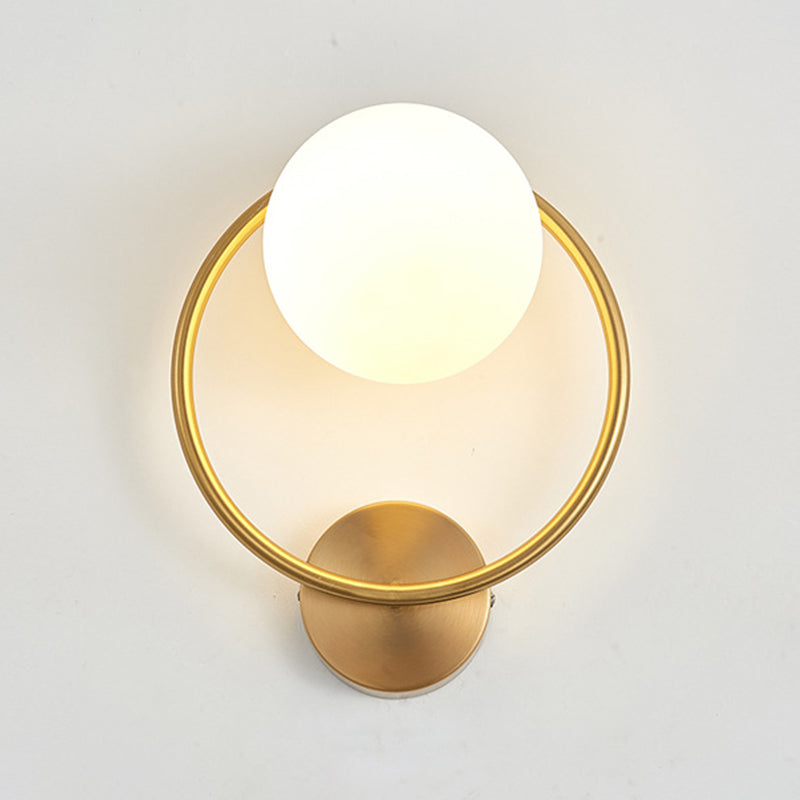 Wall Mounted Lighting Minimalist Global Glass Wall Sconce Lighting