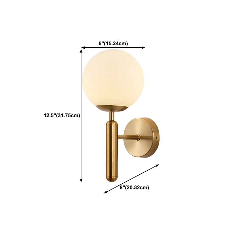 Wall Mounted Lighting Minimalist Global Glass Wall Sconce Lighting