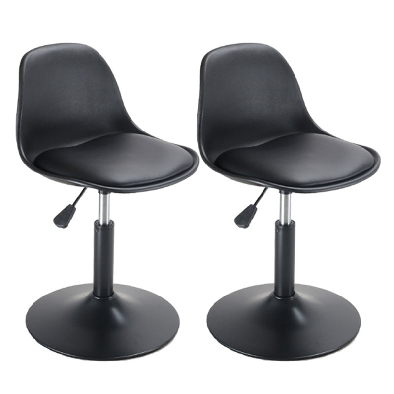 Scandinavian Adjustable Height Bar Stool Faux Leather Bar Stool for Bristol