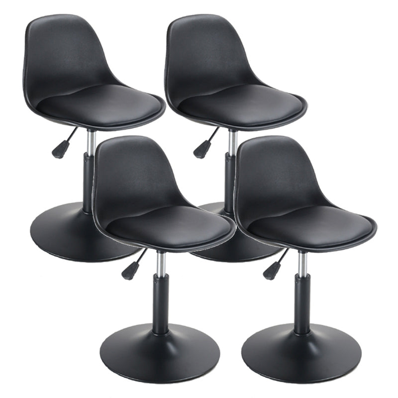 Scandinavian Adjustable Height Bar Stool Faux Leather Bar Stool for Bristol
