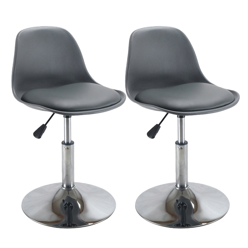 Scandinavian Adjustable Height Bar Stool Faux Leather Bar Stool for Bristol