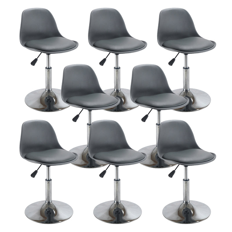 Scandinavian Adjustable Height Bar Stool Faux Leather Bar Stool for Bristol