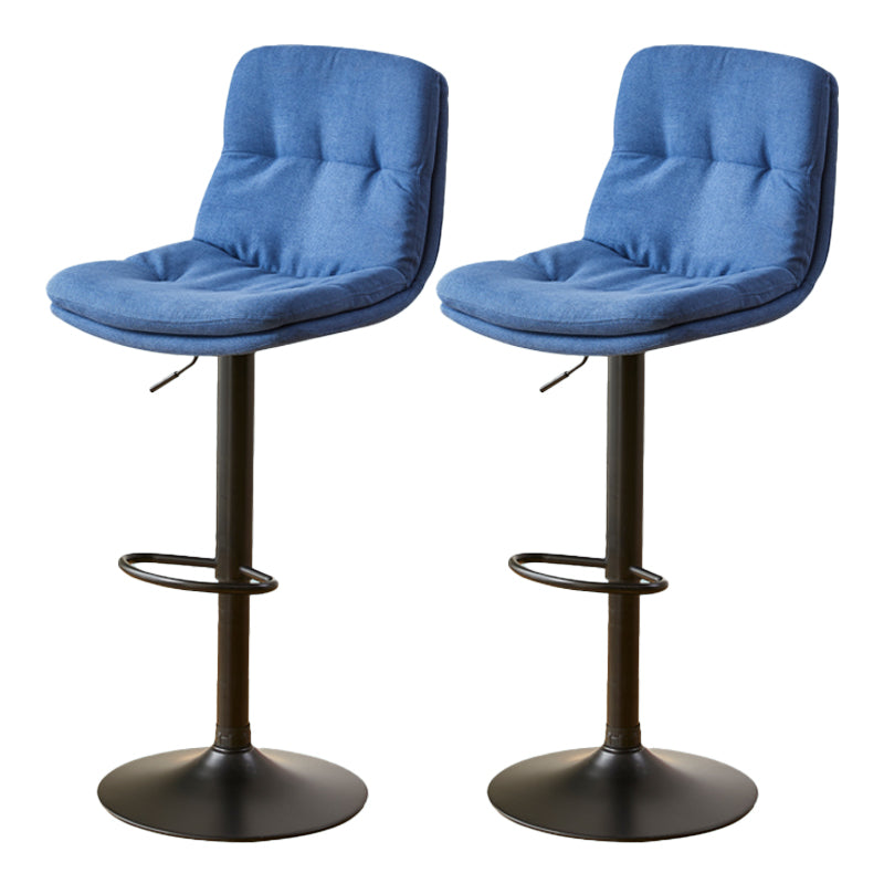 Bucket Adjustable Height Dining Stool Industrial Indoor Counter-height Stool with Swivel