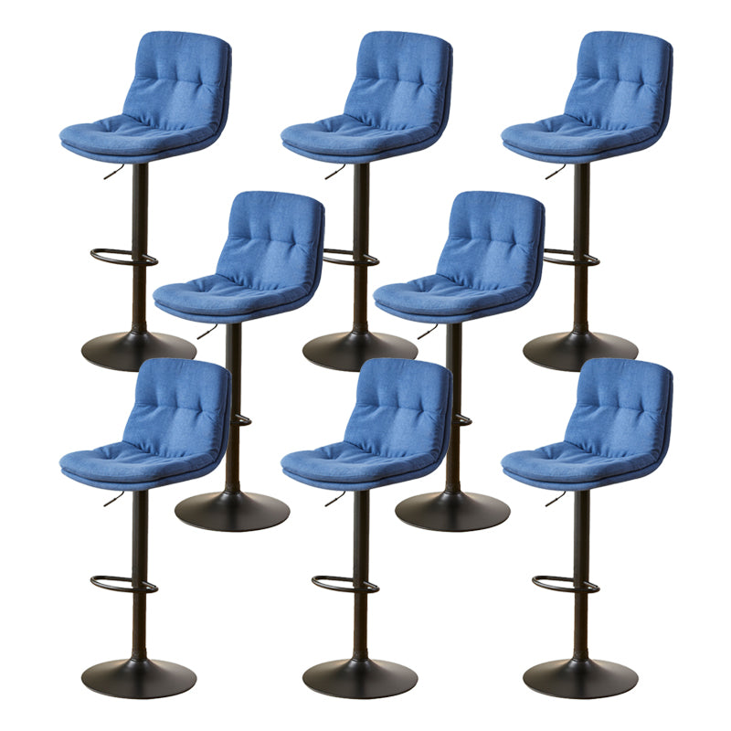 Bucket Adjustable Height Dining Stool Industrial Indoor Counter-height Stool with Swivel