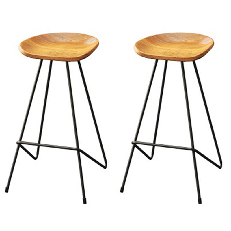 Rectangle Solid Wood Bar Table Set Industrial 1/2/5 Pieces Counter Table with High Stools