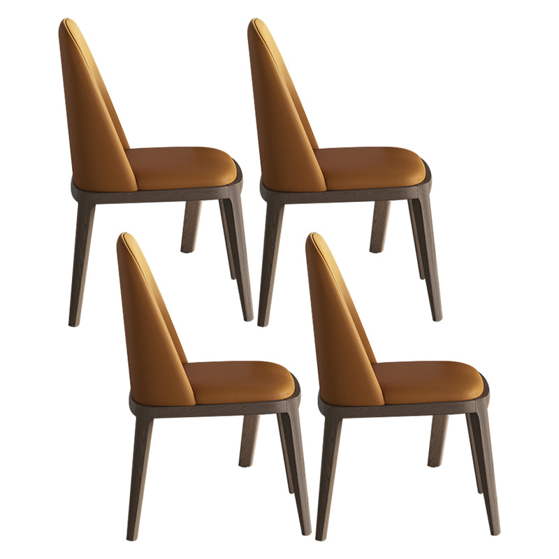 Modern Style Solid Wood Dining Set 1/4/5/7 Pieces Dining Set for Dining Areas