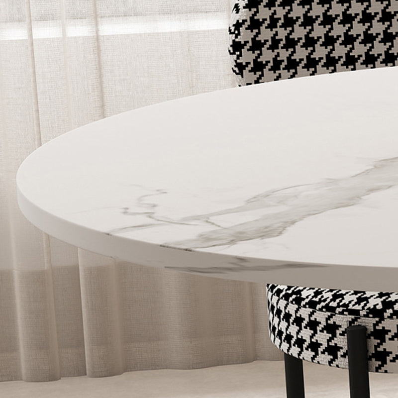 Modern Style Sintered Stone Dining Table Set 1/4/5 Pieces Dining Set for Home Use