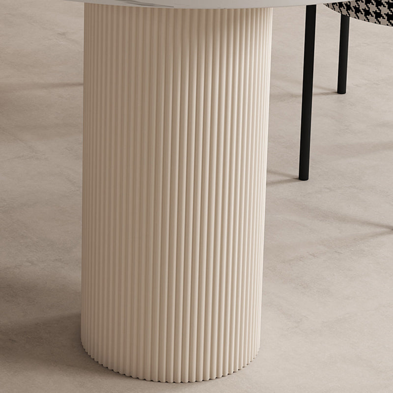 Modern Style Sintered Stone Dining Table Set 1/4/5 Pieces Dining Set for Home Use