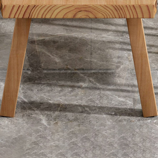 Modern 1/2/5/6/7 Pieces Dining Set Solid Wood Legs Dining Furniture Items in Natural